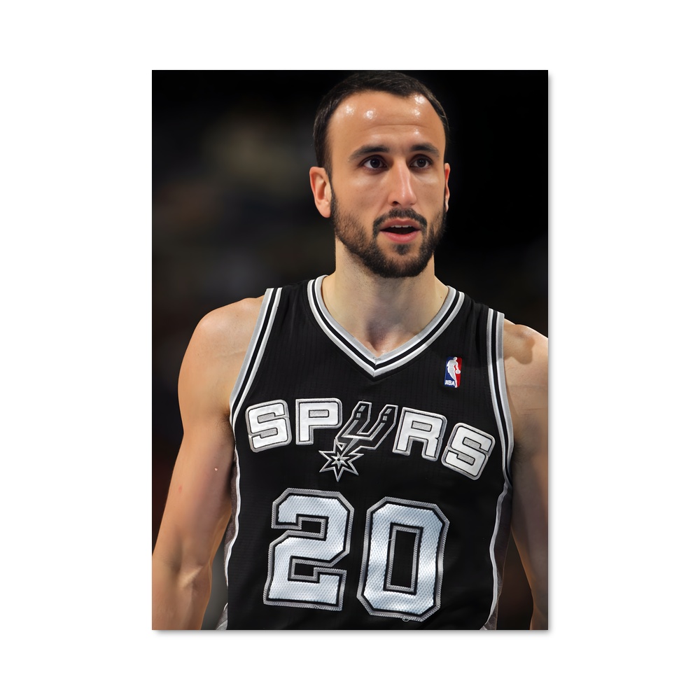Poster Manu ginobili numéro